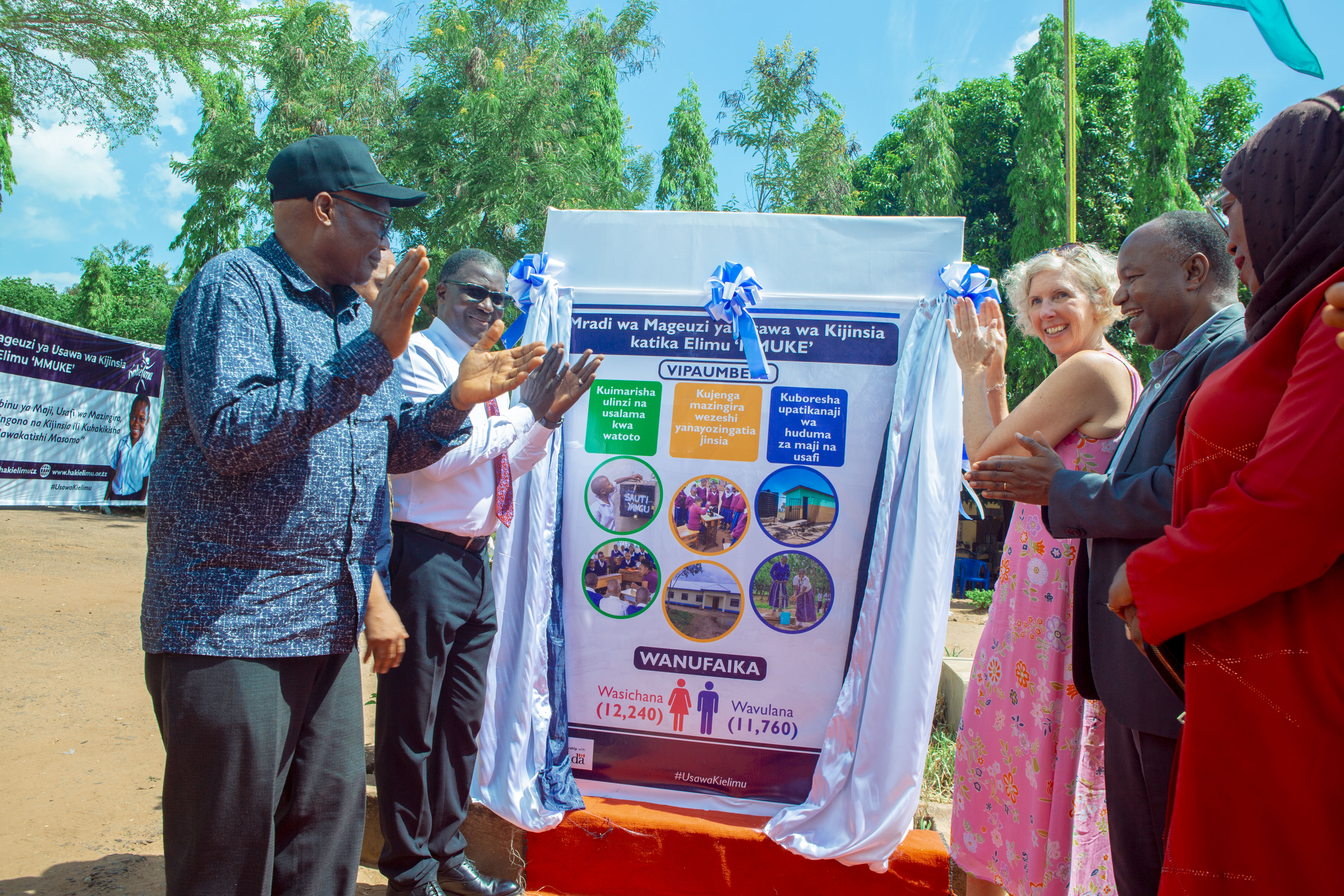 HakiElimu Launches Gender Equality in Education Transformation Project: Empowering Girls' and Boys' Education in Tanzania.