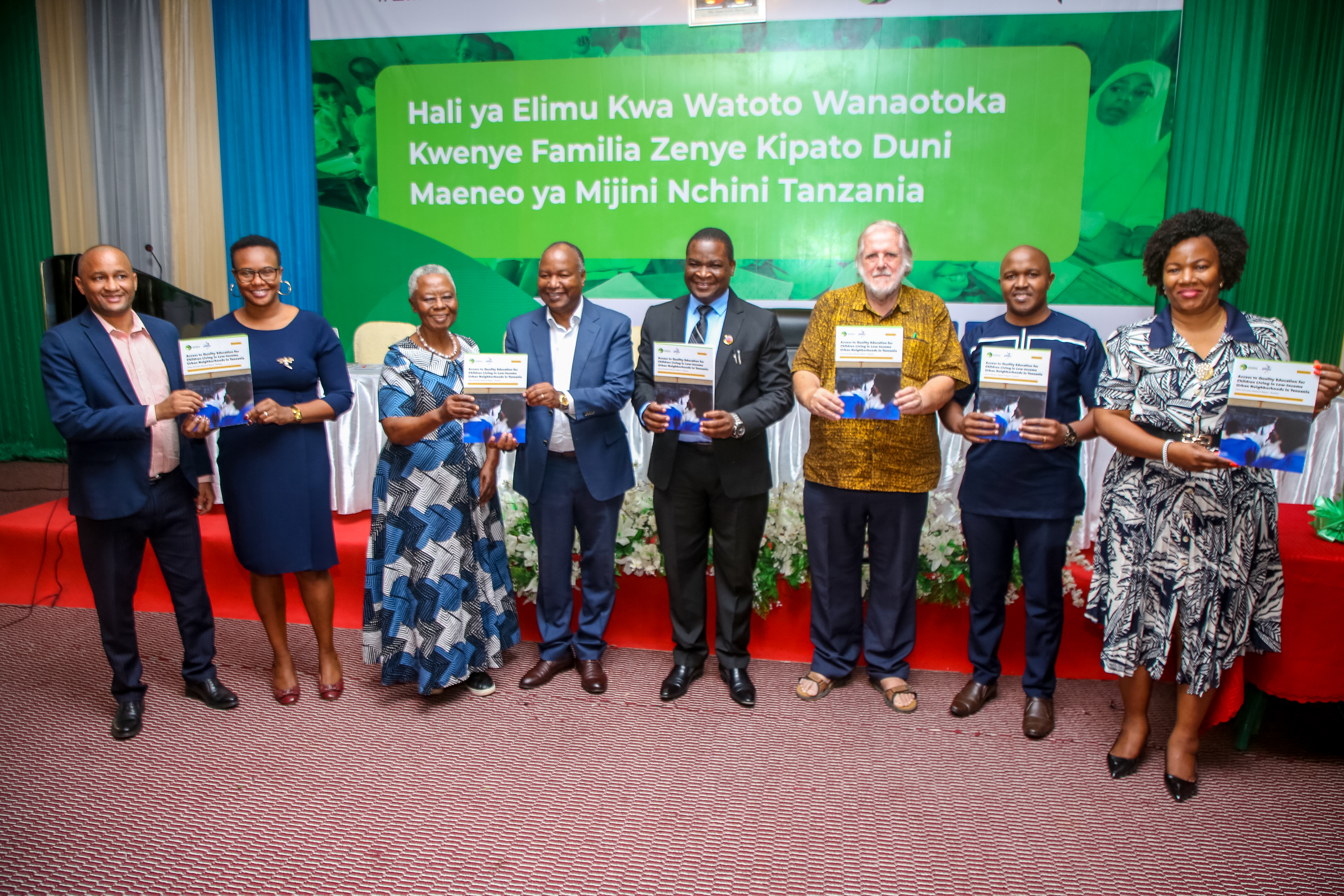  Uzinduzi wa Ripoti ya Utafiti Kuhusu Hali ya Upatikanaji wa Elimu Bora kwa Watoto Wanaoishi katika Makazi Duni na yasiyo rasmi Mijini.